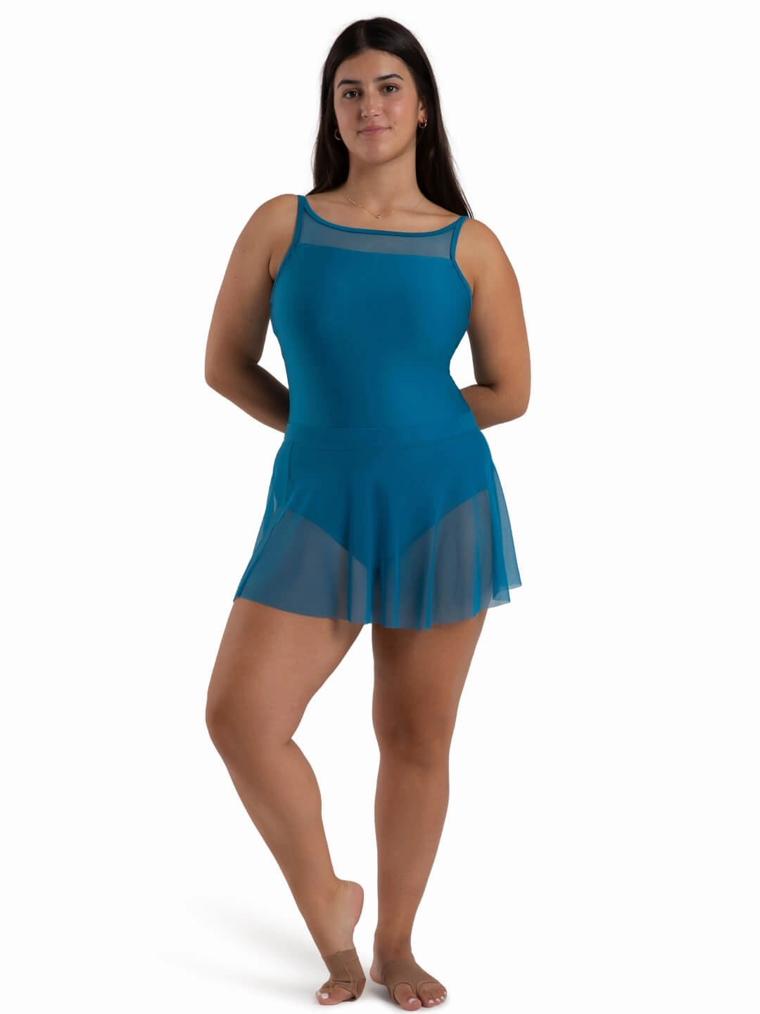 12274W Adult Tidal Pull On Skirt Gingerbread Skirt