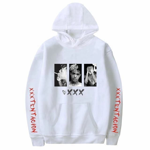 2019 Hot Sale Hip Hop Hoodies Sweatshirts Raper XXXTentacion Couples Matching Sweatshirts