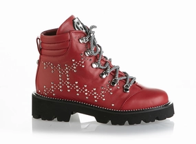 7009 Baldinini Boots / Red Salomon Outpulse Mid Gore-tex Hiking Boots