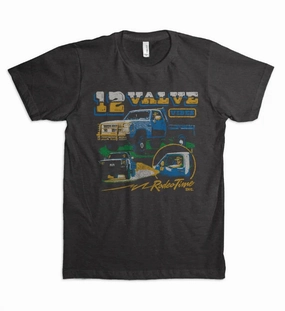 Space Jam T Shirts 'Dale Brisby' Men's 12 Valves Vibes Tee - Black