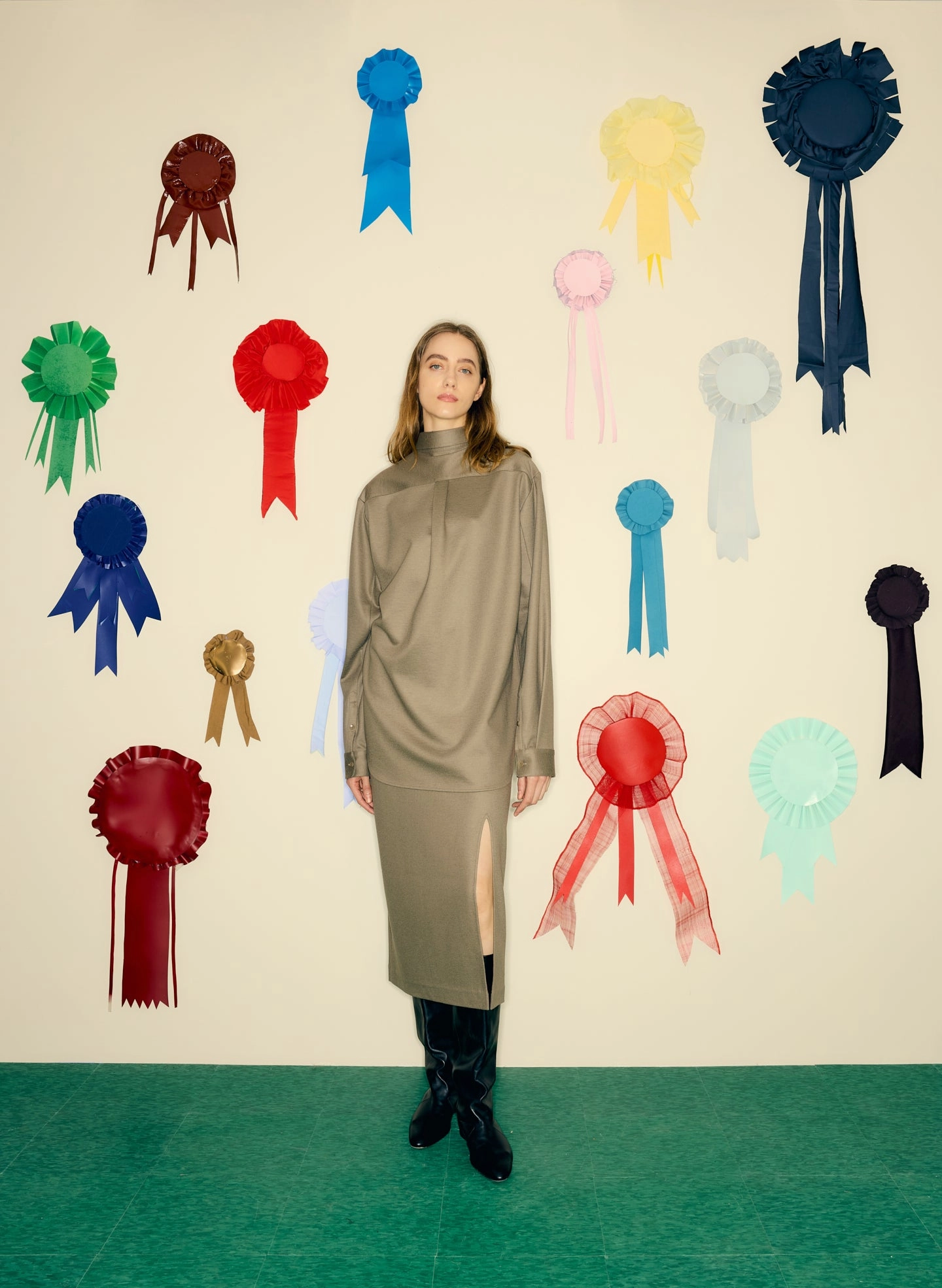 Double Knit Midi Pencil Skirt