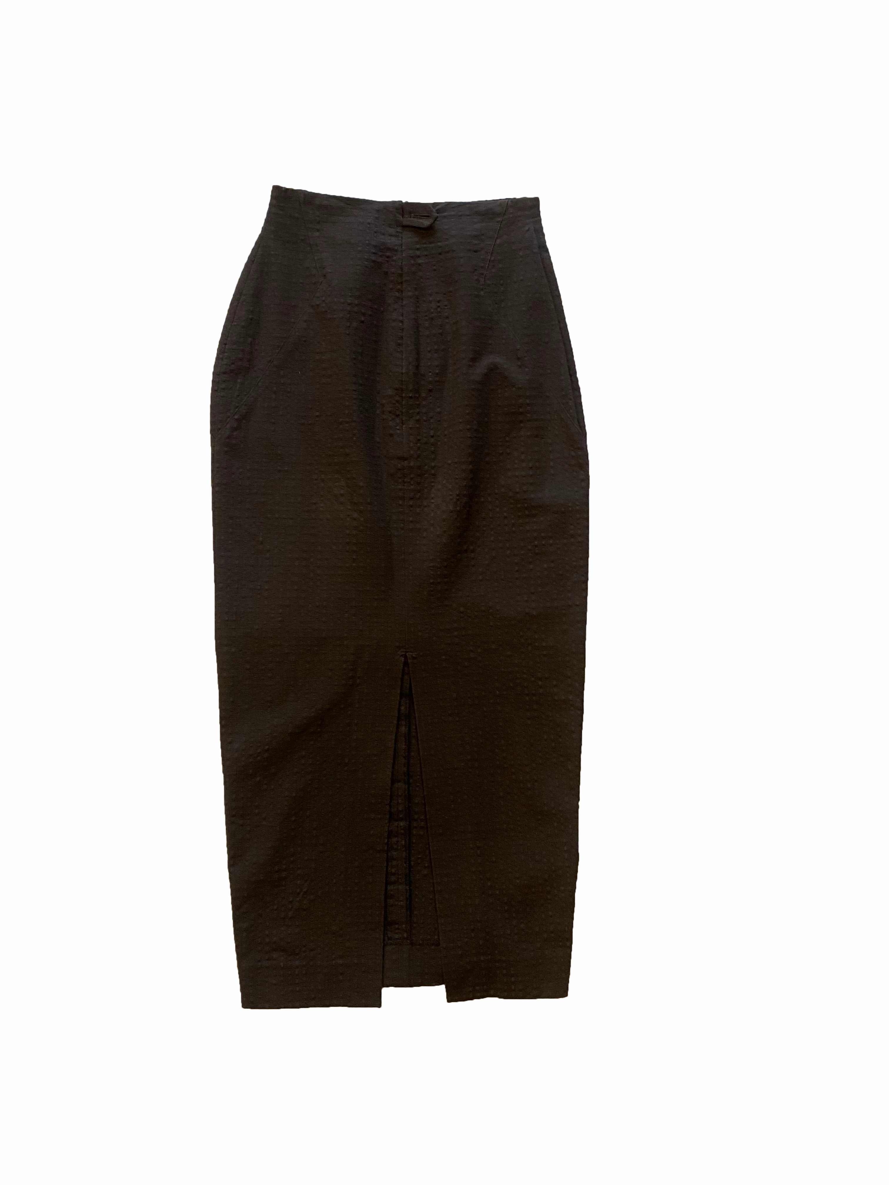 Textured Pencil Skirt