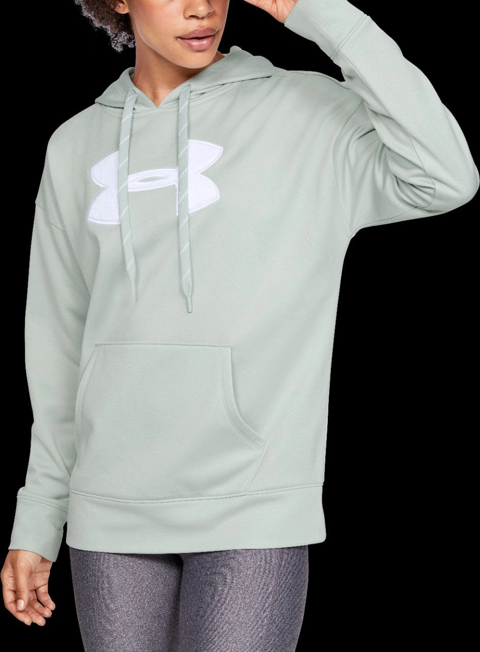 'Under Armour' Women's Fleece Hoodie - Atlas Green Italian Hooded Sweatshirts