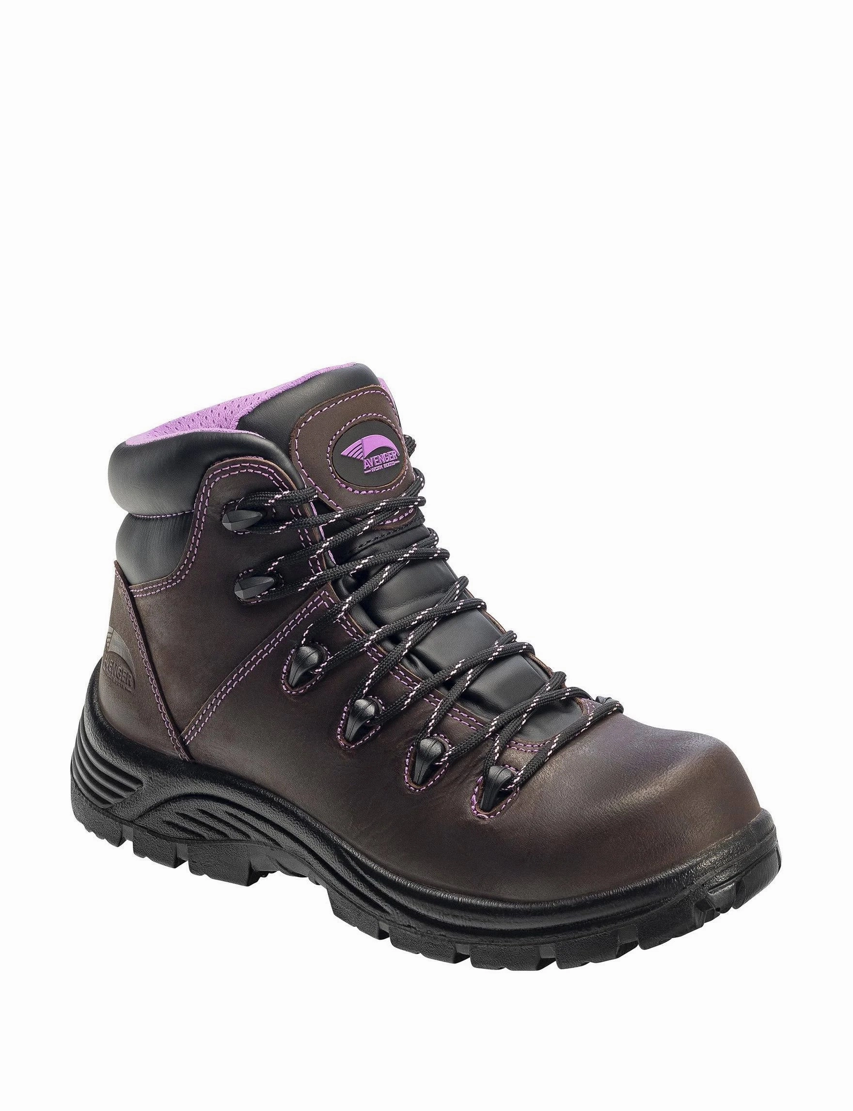 A7126 Women's Avenger Composite Toe EH Waterproof Hiker Boots Waterproof Golf Shoe Covers