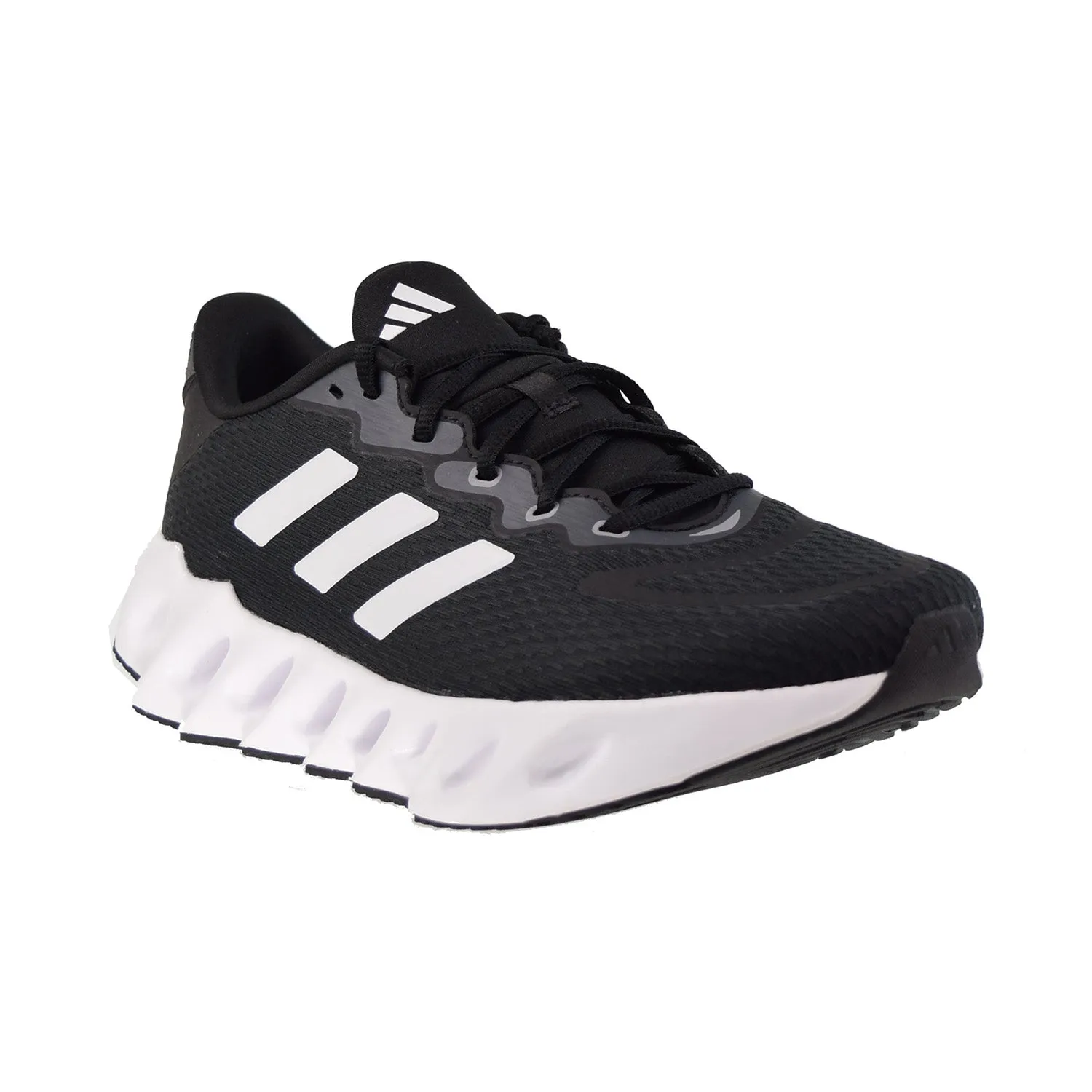 Good Cushioned Running Shoes Adidas Switch Run Men's Shoes Core Black-Footwear White