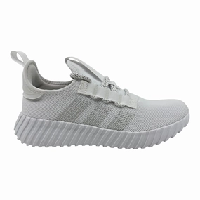 Adidas Kaptir Flow Cloud White Zero Metallic Womens Athletic Sneaker Lightweight Road Running Shoes