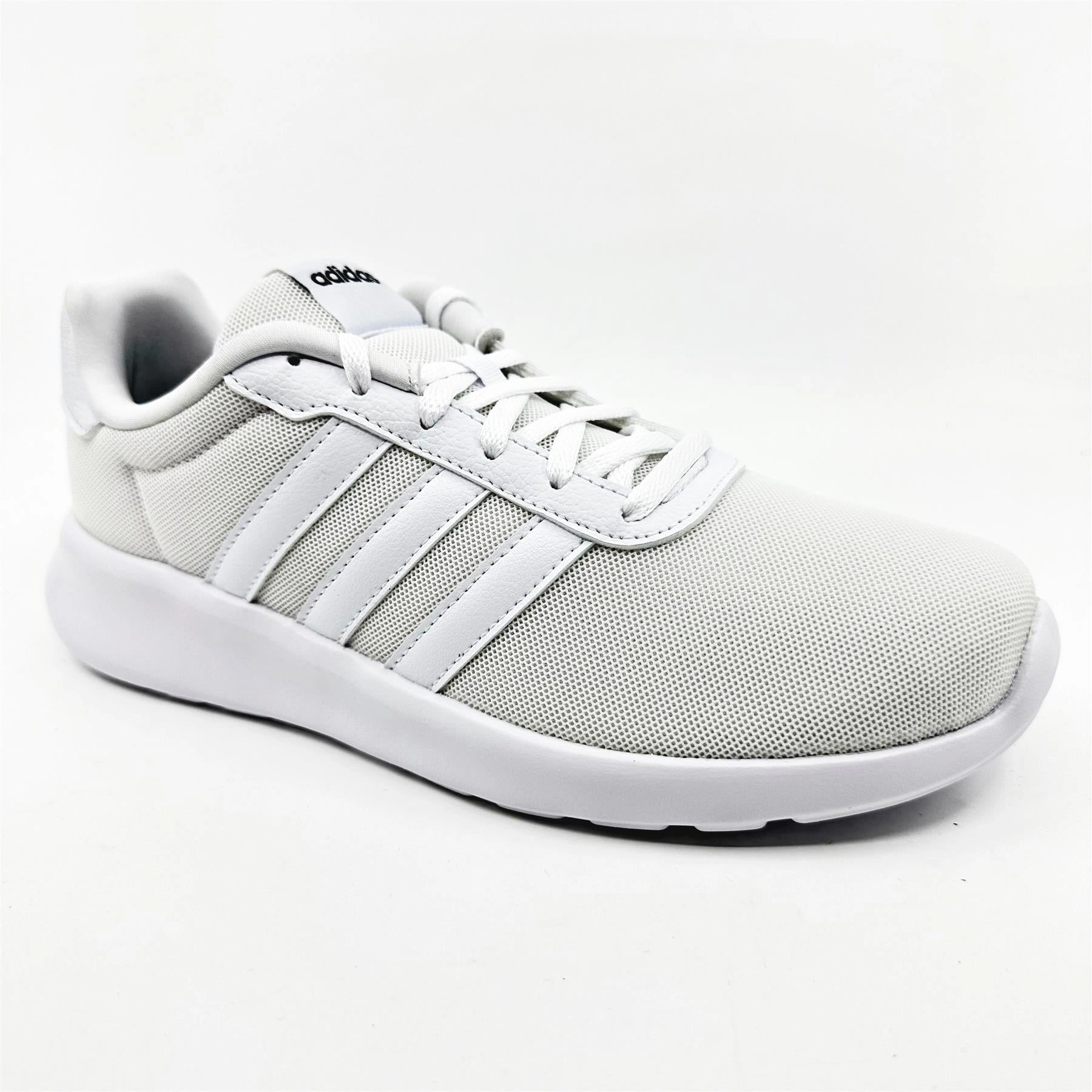Carbon Run Shoes Adidas Lite Racer 3.0 Cloud White Womens Athletic Sneakers