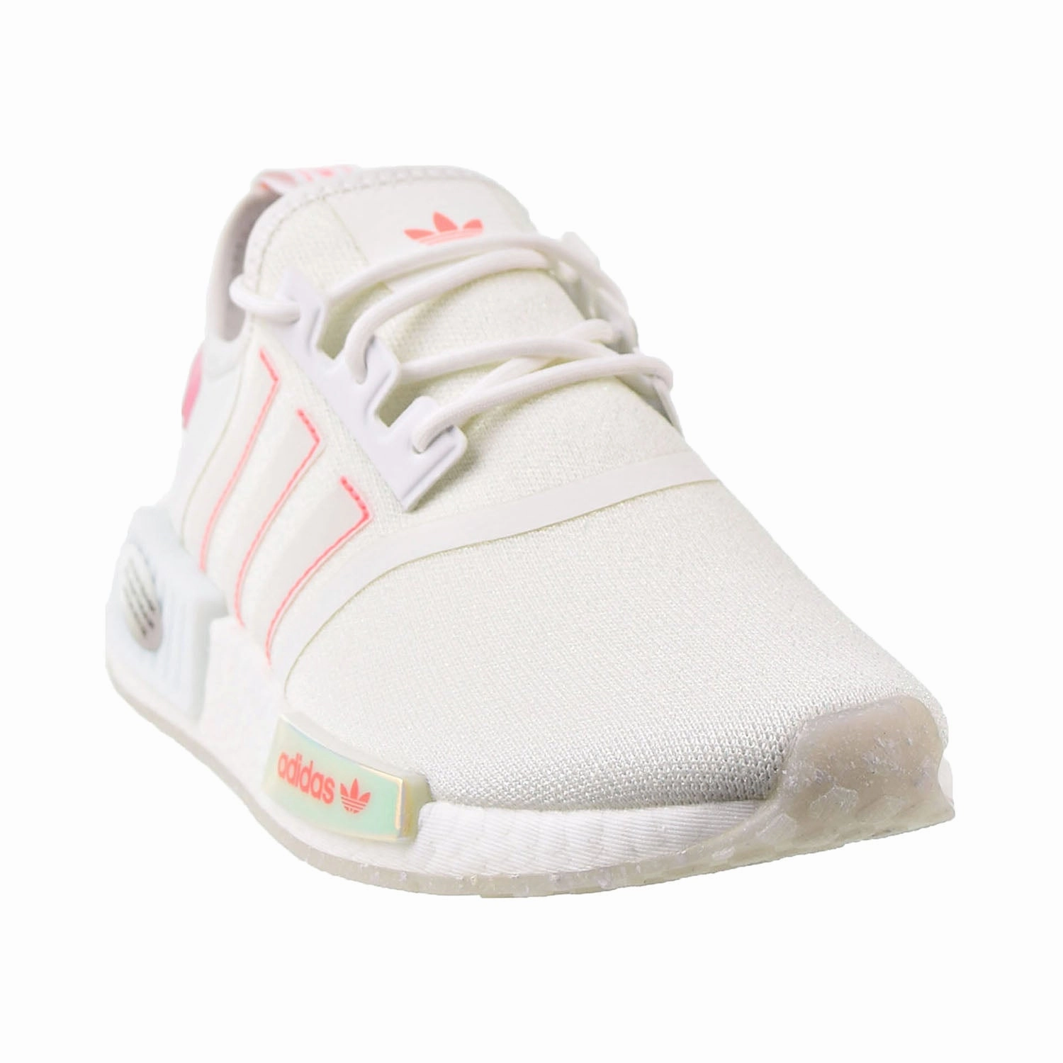 Adidas NMD_R1 Women's Shoes Cloud White-Acid Red Running Shoes With The Most Cushion