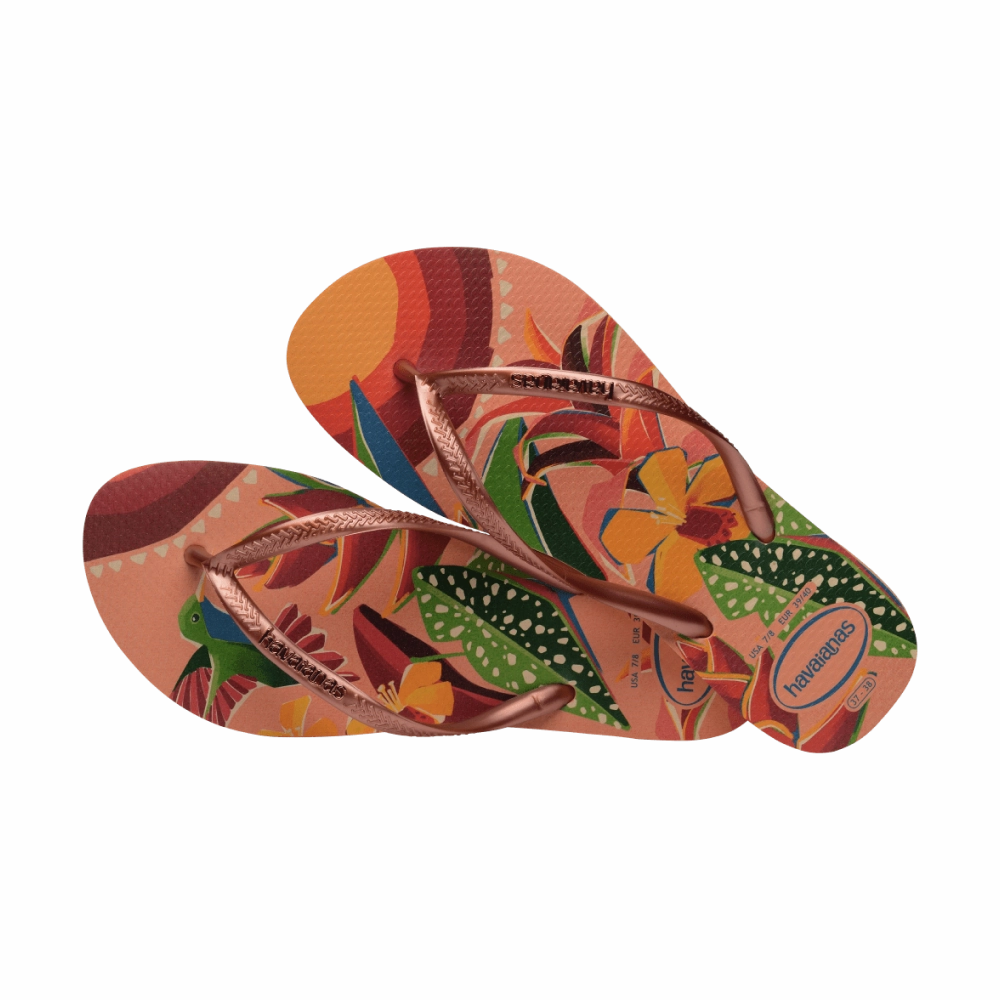 Slim Tropical Flip Flops Flip Flops For Summer 2025
