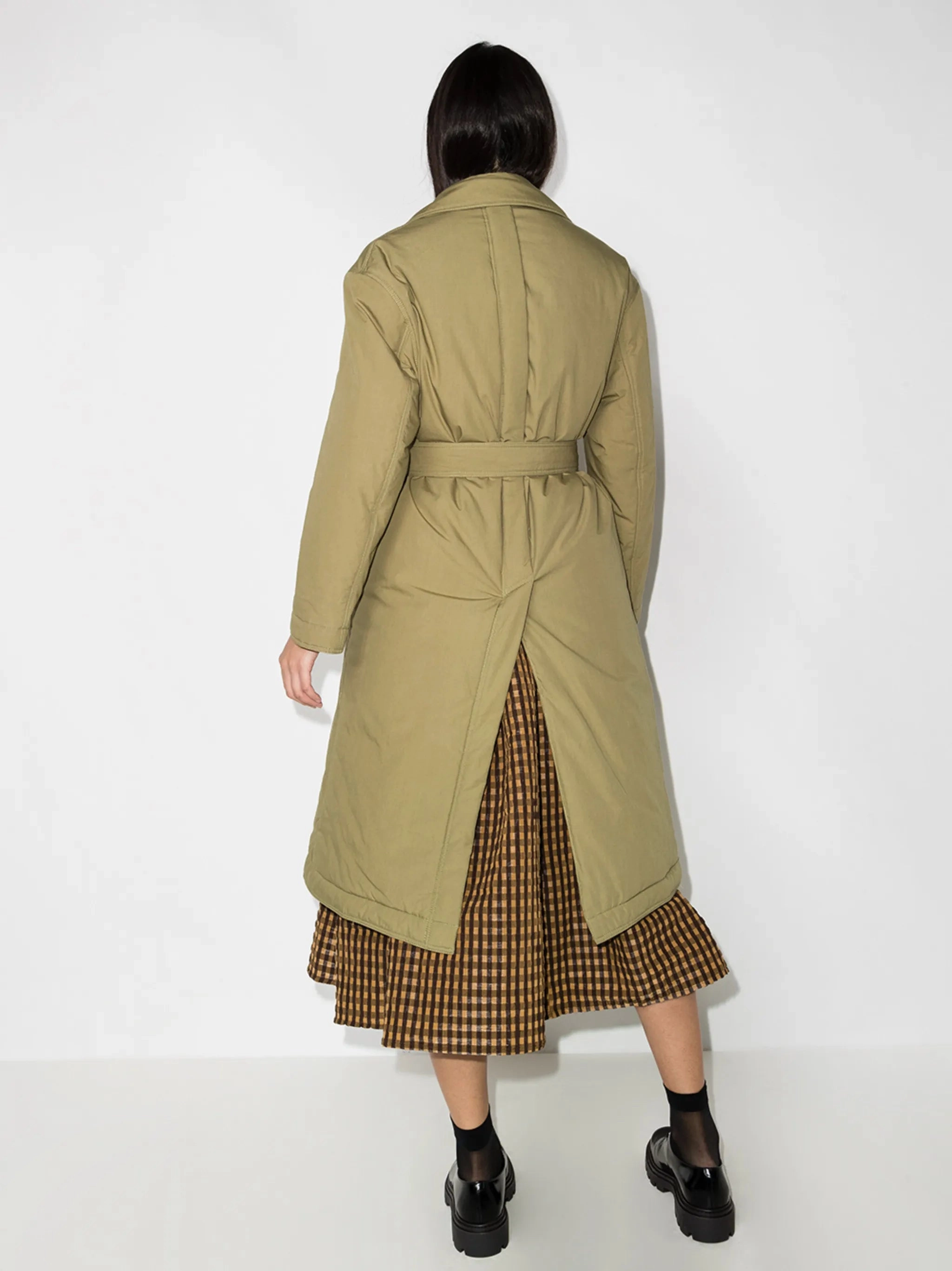 Duster Style Coats Agnes single-breasted coat