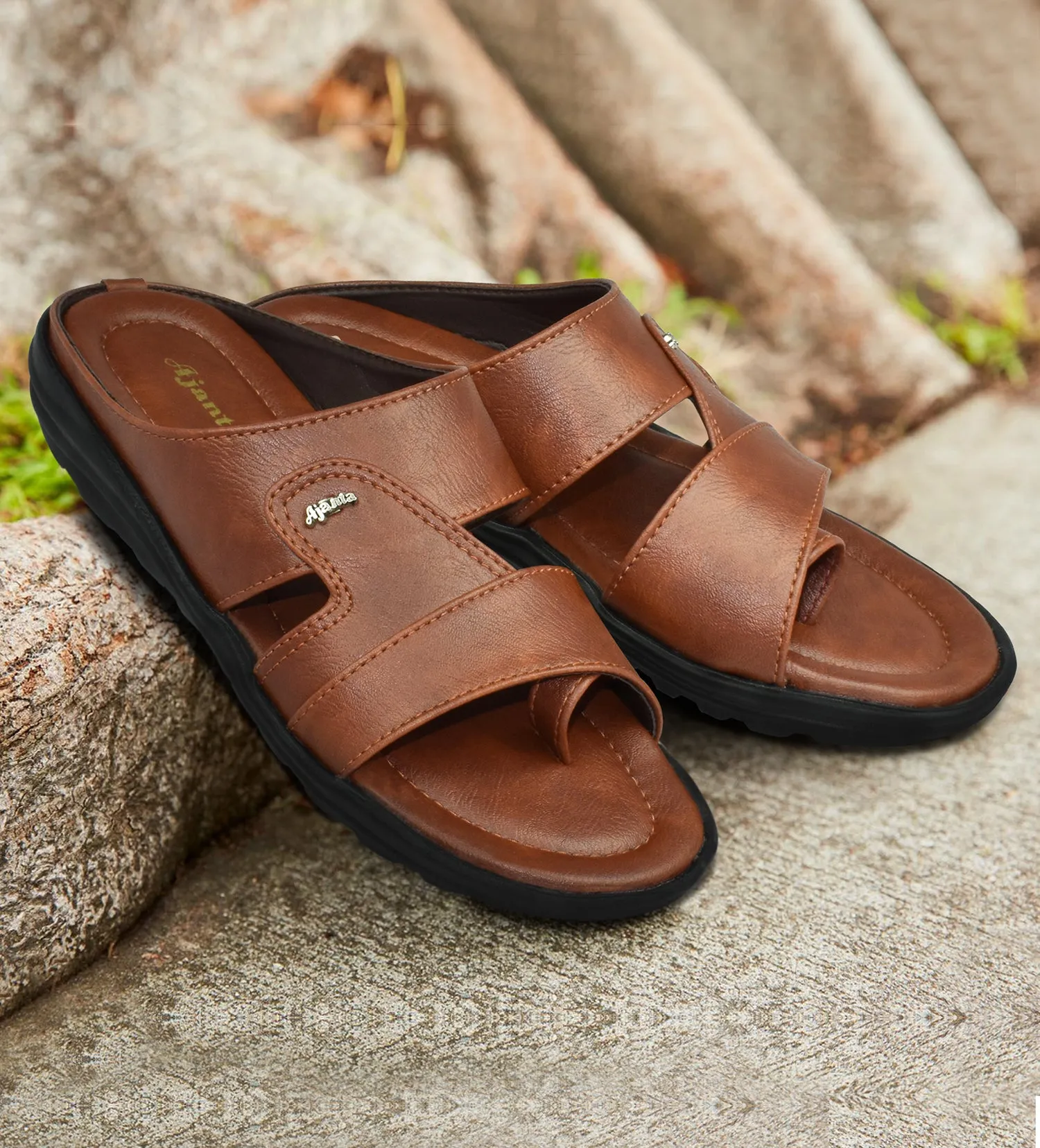 Espadrilles Sandals Ajanta Men Sandal / Anti-Skid Sole with Adjustable Fit / Mens Outdoor Sandals EG3006