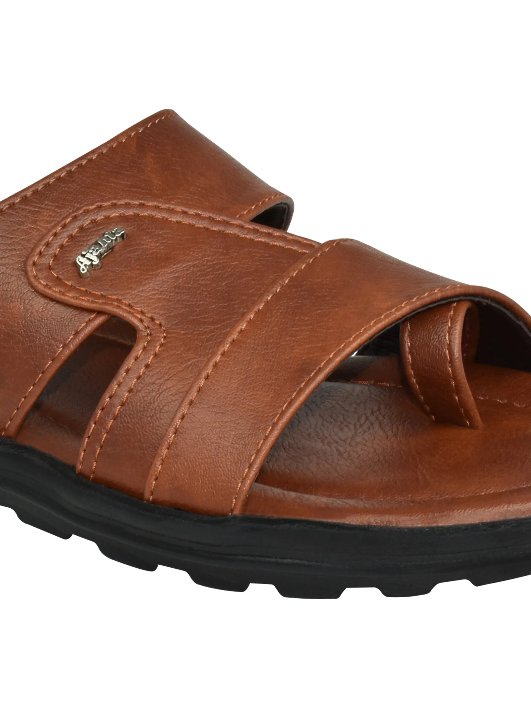 T Strap Sandals Ajanta Men Sandal / Anti-Skid Sole with Adjustable Fit / Mens Outdoor Sandals EG3006