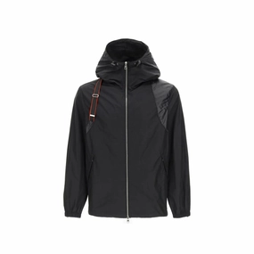 Rain Proof Jackets Alexander McQueen Black Polyamide Shell Jacket