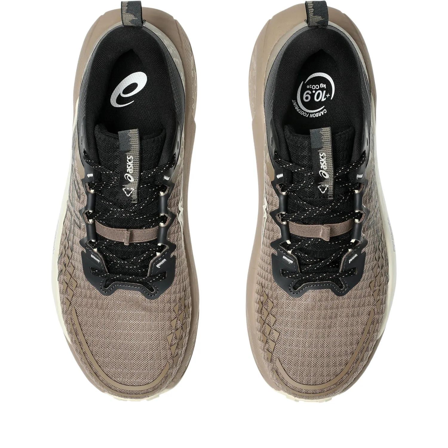 Defroster Trail Shoes Asics Gel-Trabuco 13 Men's - Taupe Grey/Black