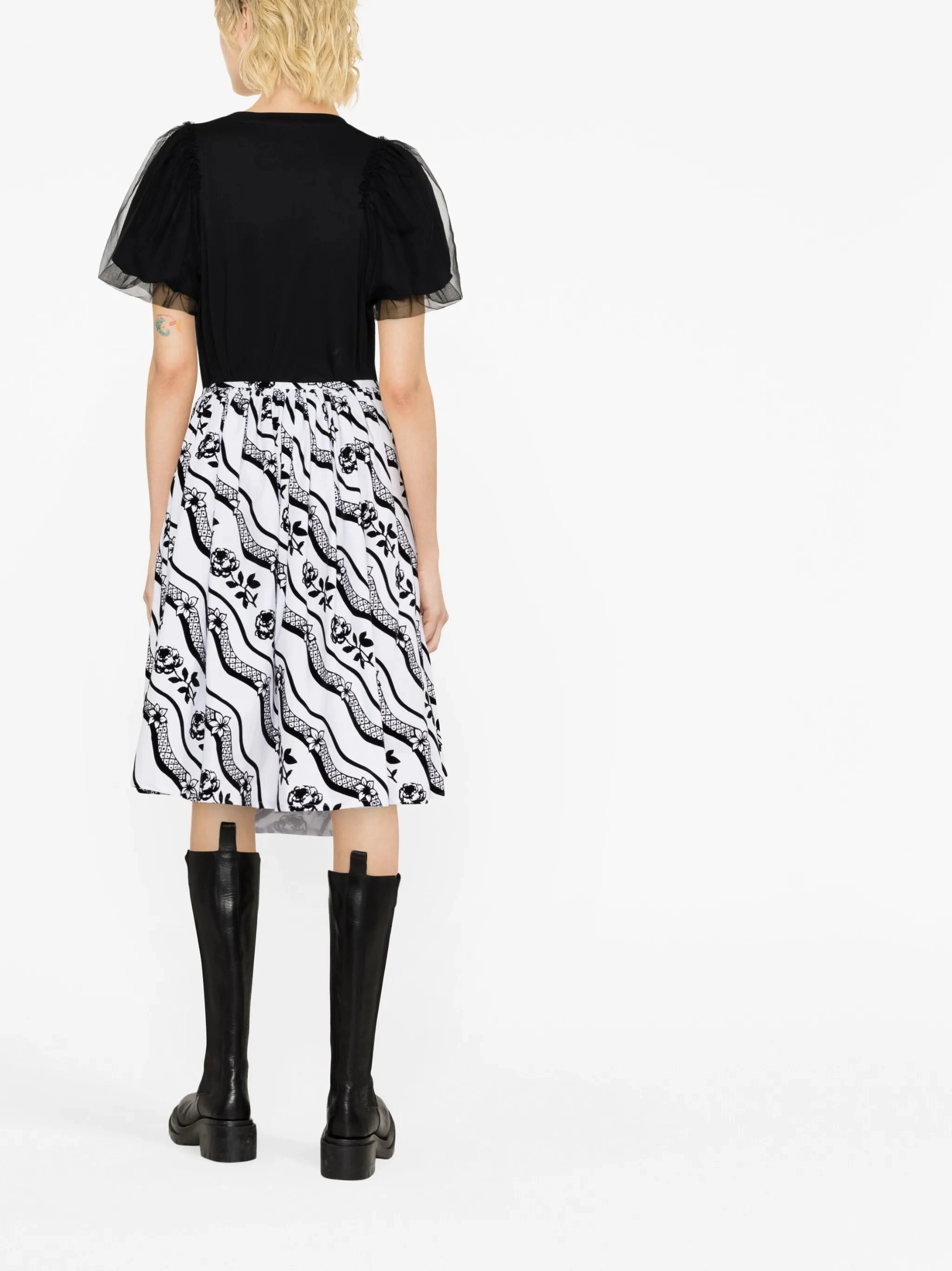 all-over graphic print skirt Ethiopian Dress