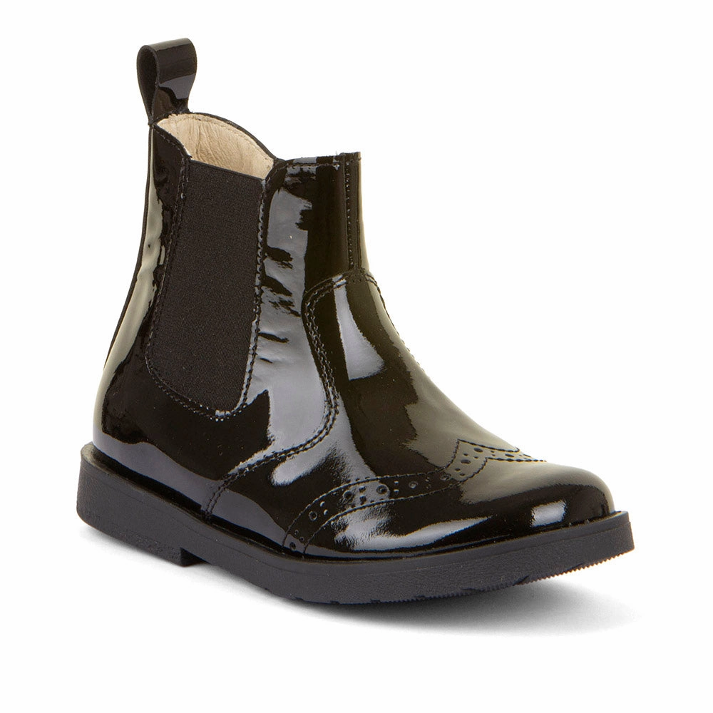 Nick Boots Froddo | Chelys Boots | Black Patent Leather