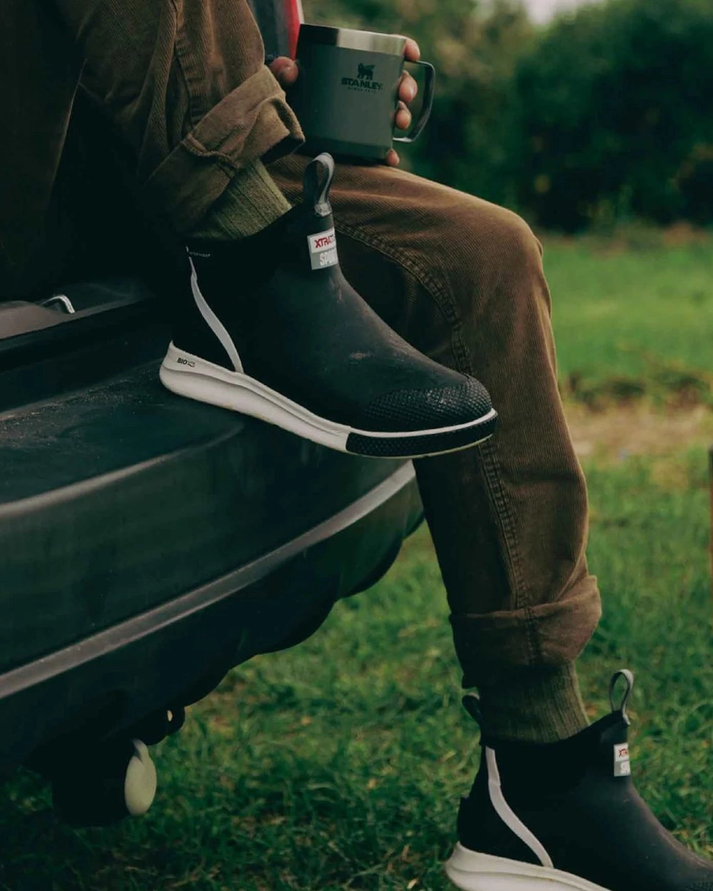 Boots With Low Heel Xtratuf Mens 6" Ankle Deck Sport Boots