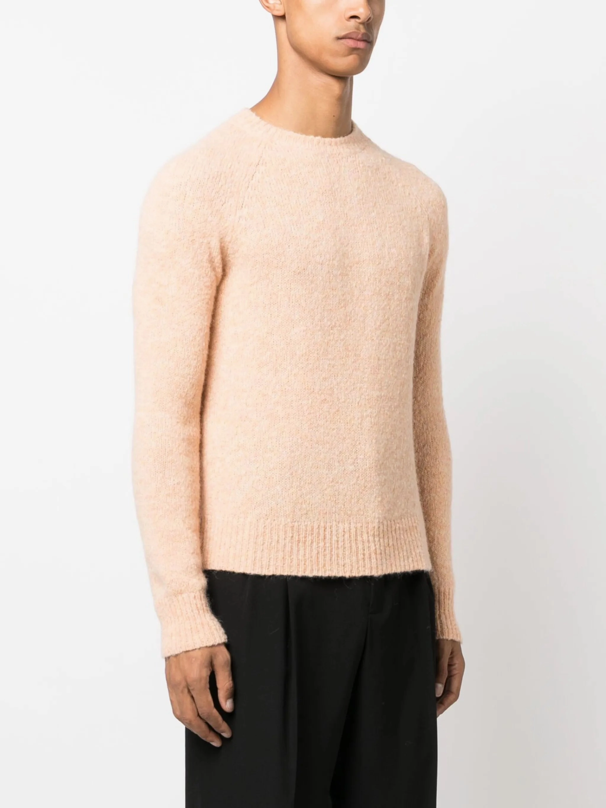 alpaca wool-blend crew neck jumper Knitwear Trends 2016