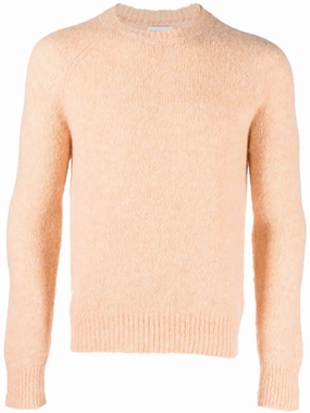 alpaca wool-blend crew neck jumper Luxurious Knitwear