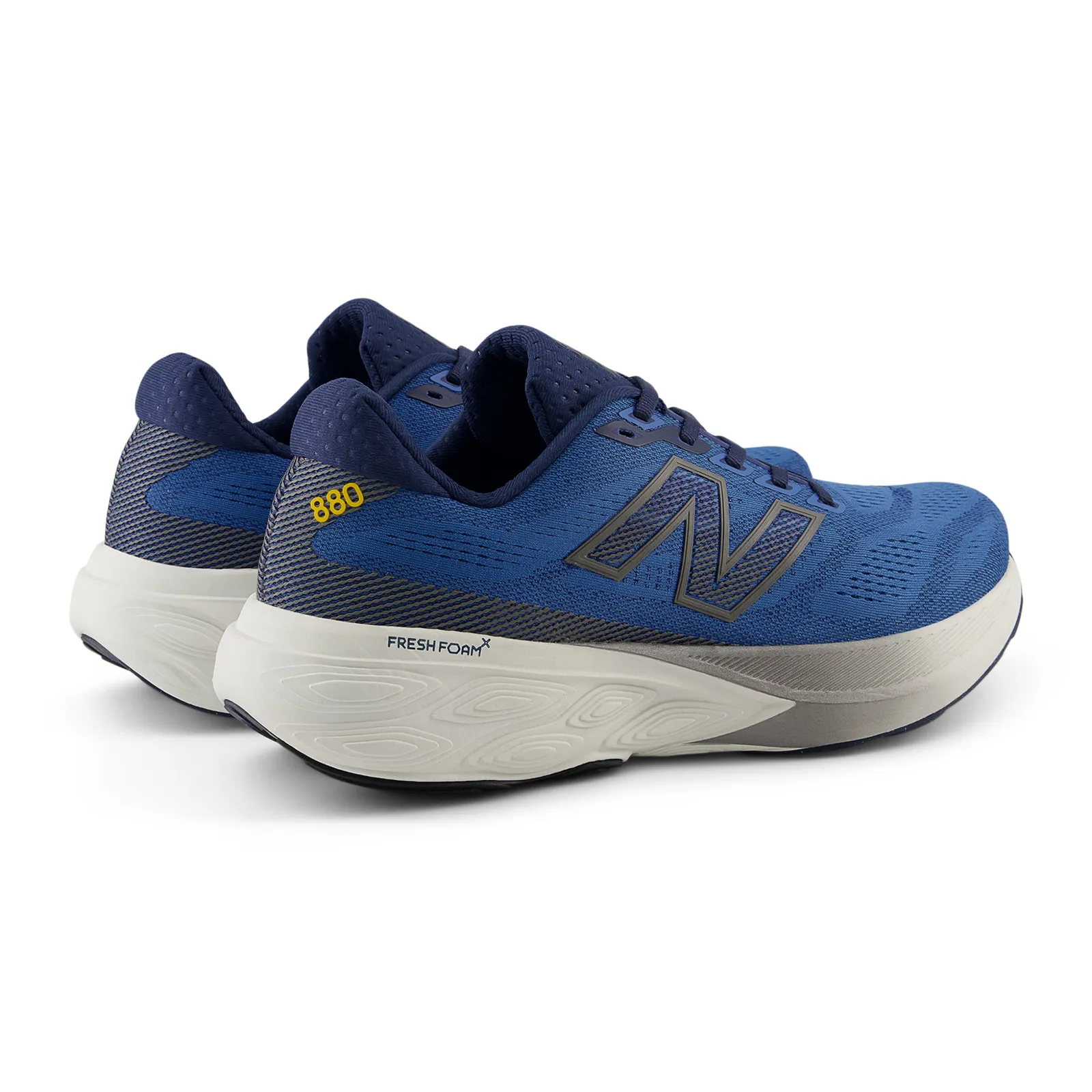 New Balance Fresh Foam X 880 v15 Running Shoe (Men) - Sea Stone/NB Navy/Marmalade