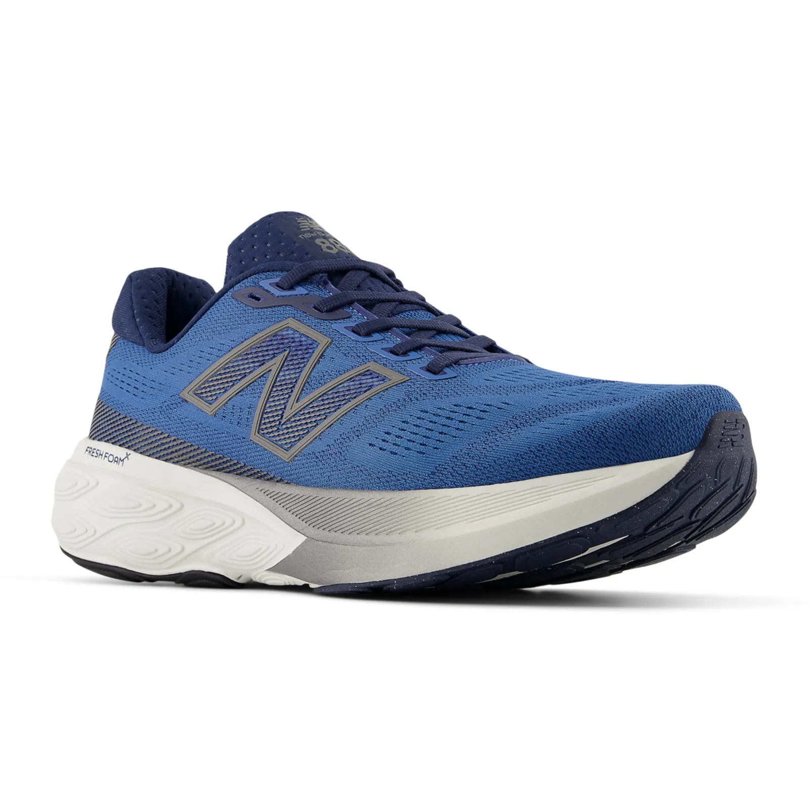 New Balance Fresh Foam X 880 v15 Running Shoe (Men) - Sea Stone/NB Navy/Marmalade