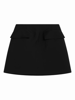Dress Suits For A Wedding pocket-detail mini skirt