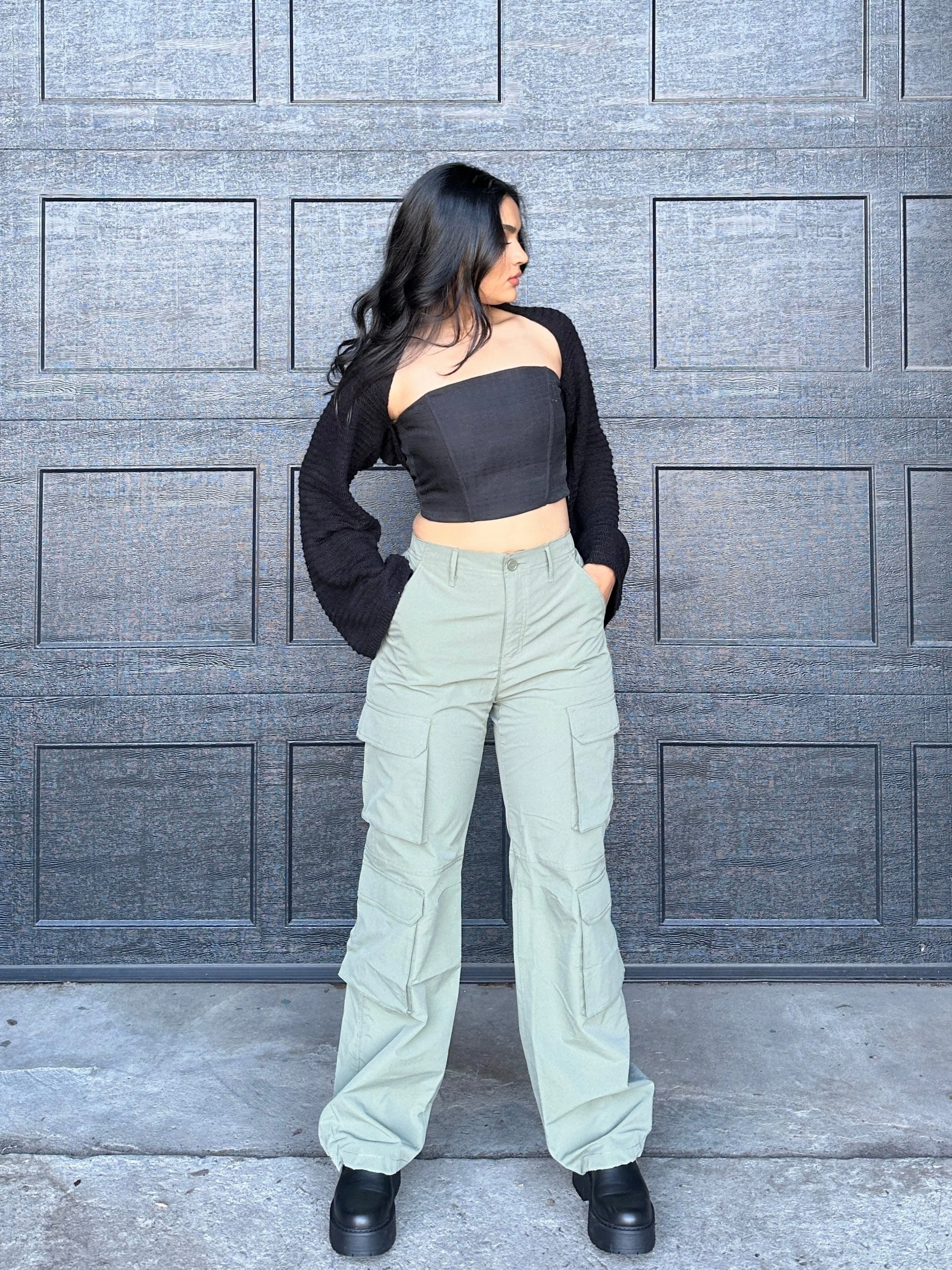 Princess Polly Paltrow Cargo Pants Always On Top Cargo Pants Olive