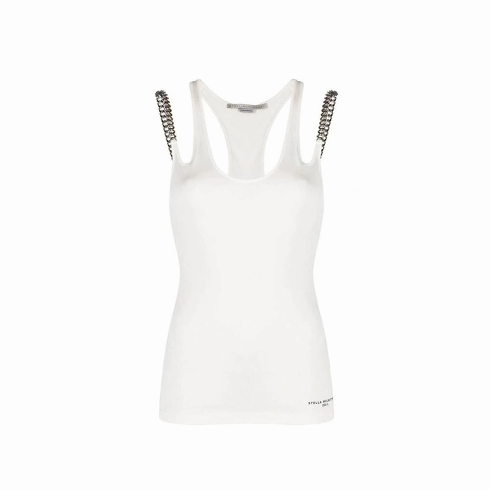 Stella McCartney Falabella Chain Top T Shirts For Tall Skinny