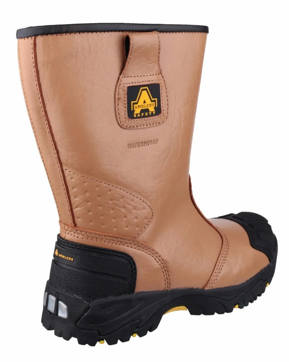 Amblers Safety FS143 Waterproof S3 SRC Safety Rigger Boots Best Waterproof Work Boots For Concrete