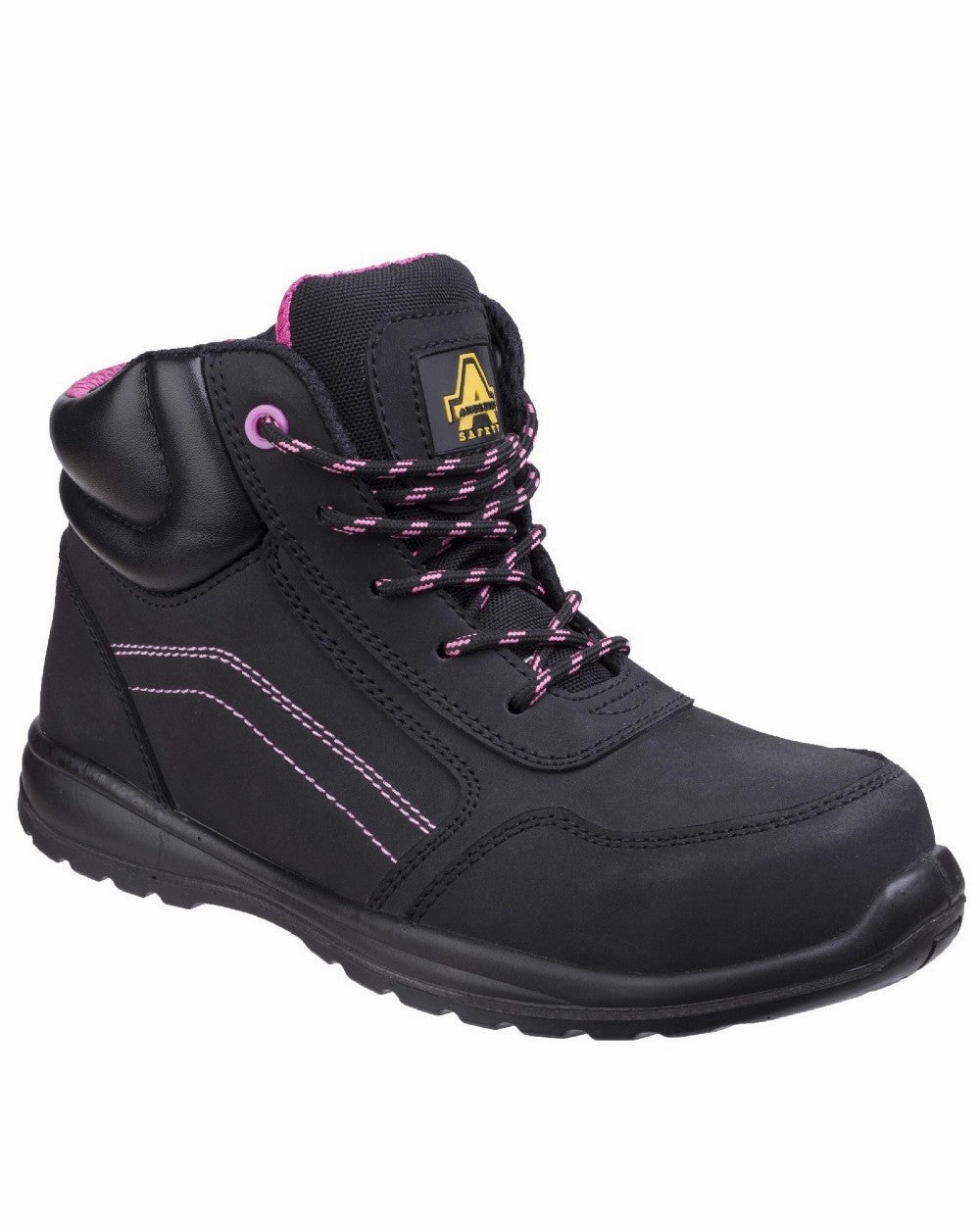 Amblers Safety Womens AS601 Lydia Side Zip Safety Boots Orthopedic Work Boots