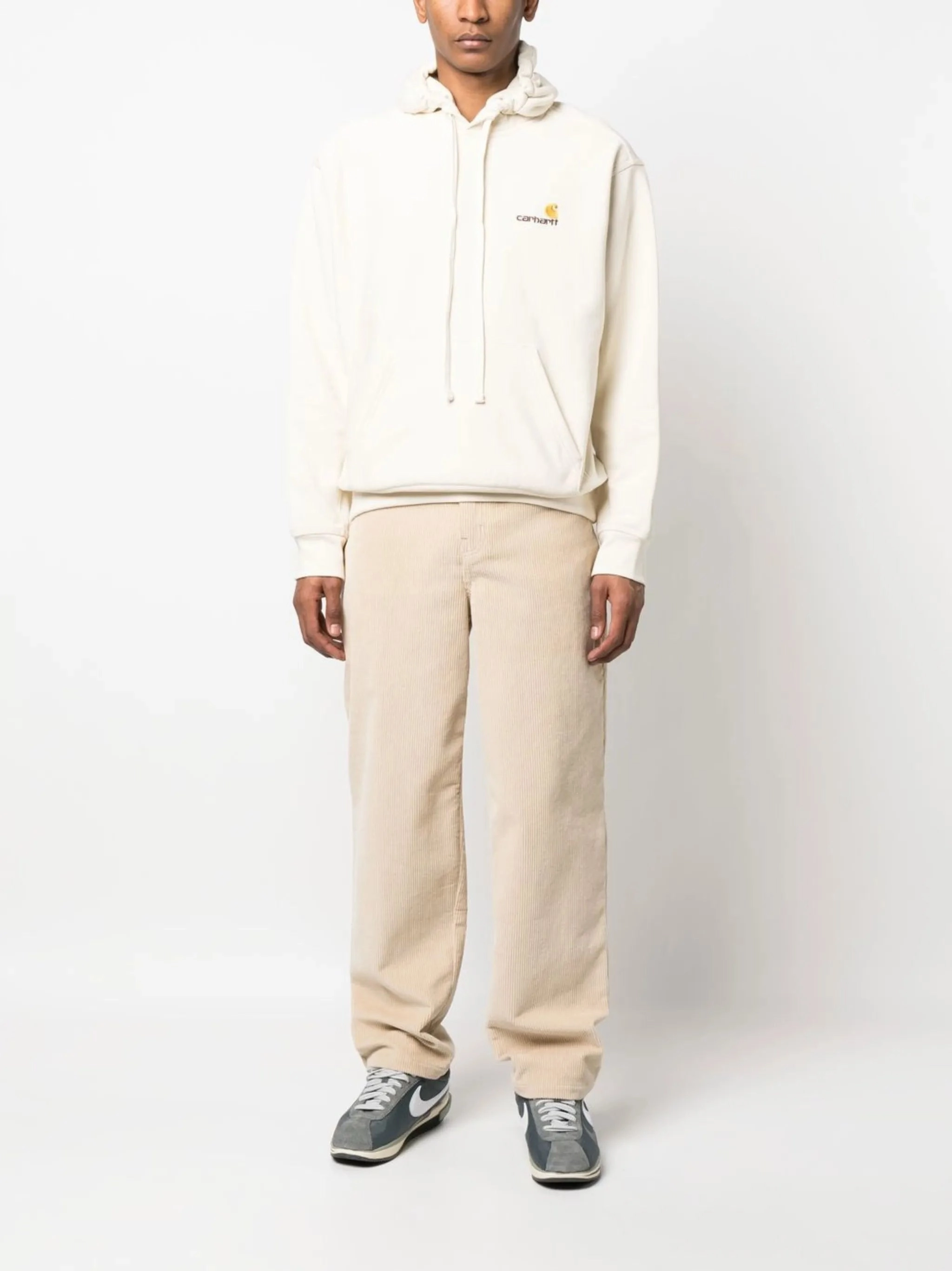 American Script cotton hoodie Version Knitwear