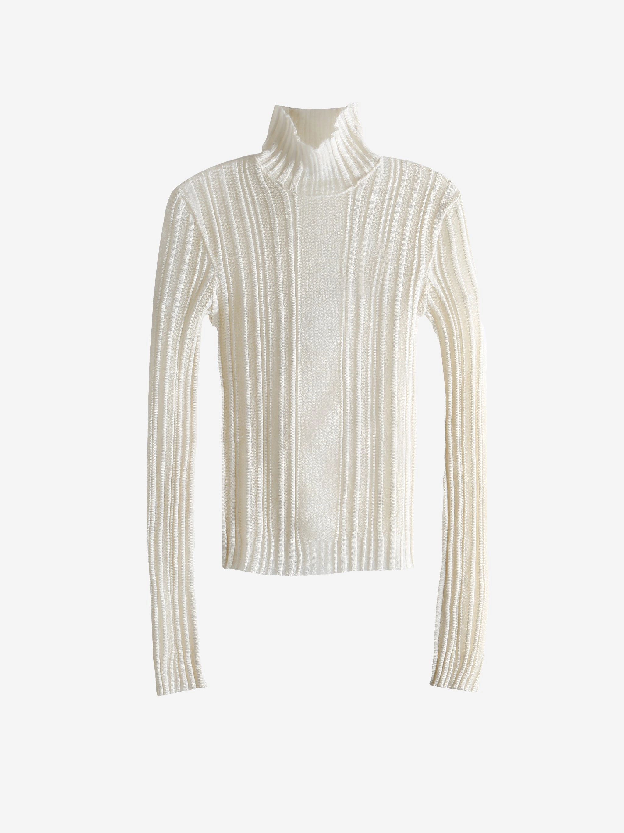 Knitwear Melbourne ANN DEMEULEMEESTER - Women Aamu Irregular Rib Turtleneck Sweater