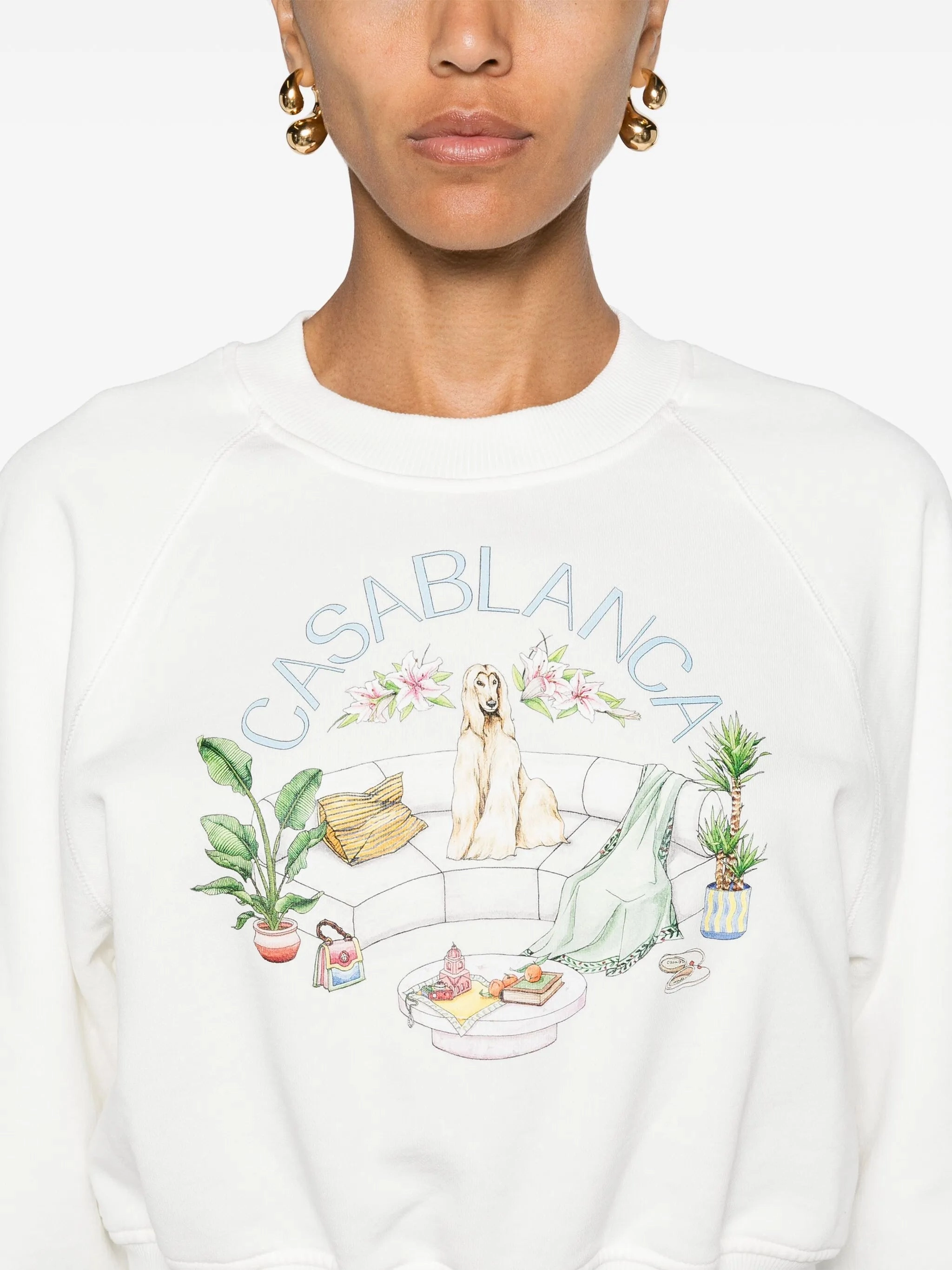 Coastal Sweatshirts Appartement Dans Les Airs cropped sweatshirt