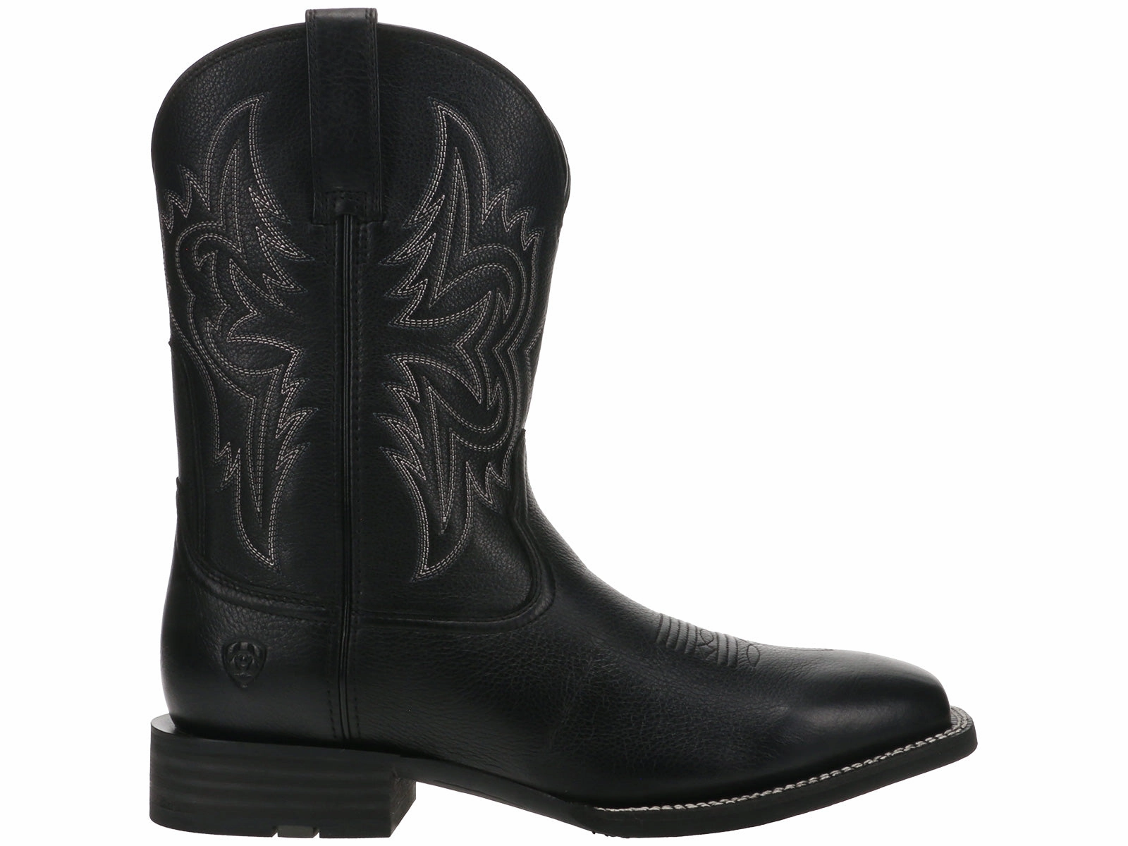 Hd3 Work Boots Ariat Western Big Rig Square Toe Cowboy Boot Black