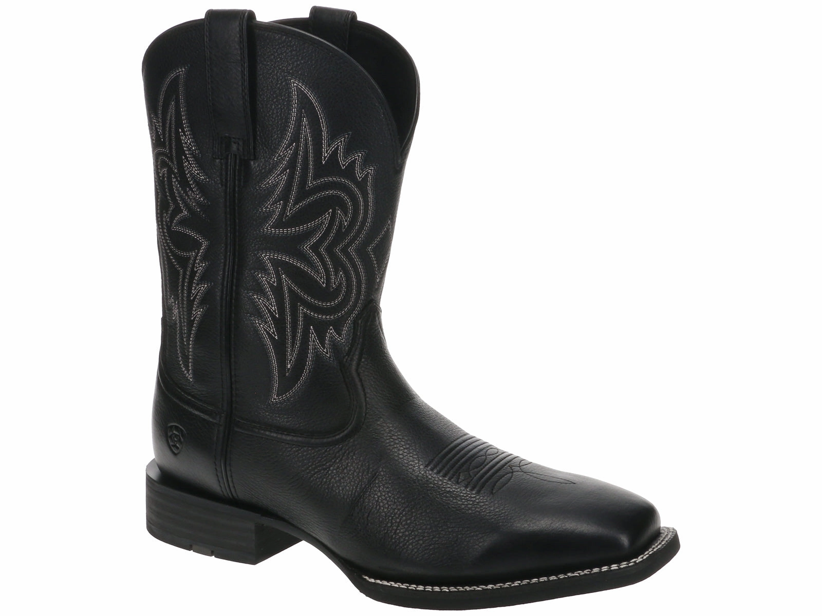 Yard Work Boots Ariat Western Big Rig Square Toe Cowboy Boot Black
