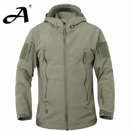 Army Camouflage Coat Military Jacket Waterproof Windbreaker Raincoat Clothes Army Jacket Men Jackets And Coats Jackets Leather