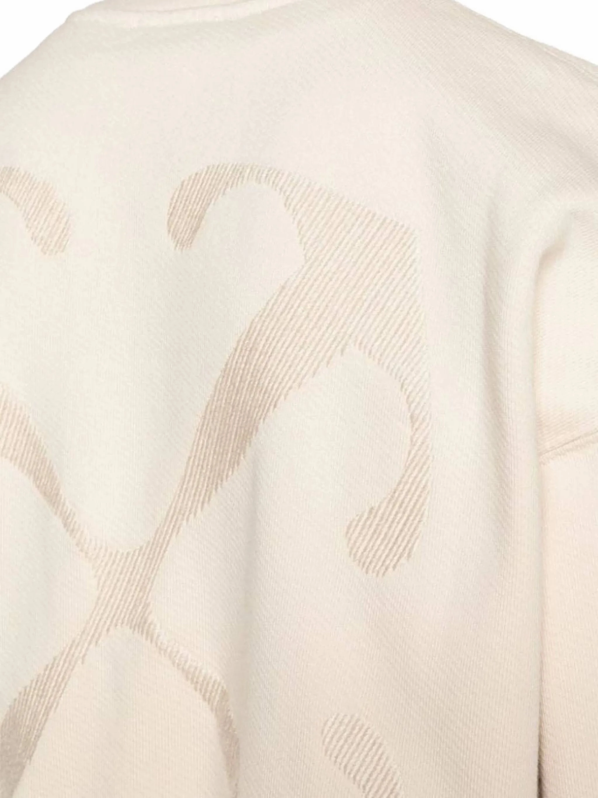 Arrows-embroidered cotton sweatshirt Knitto Knitwear