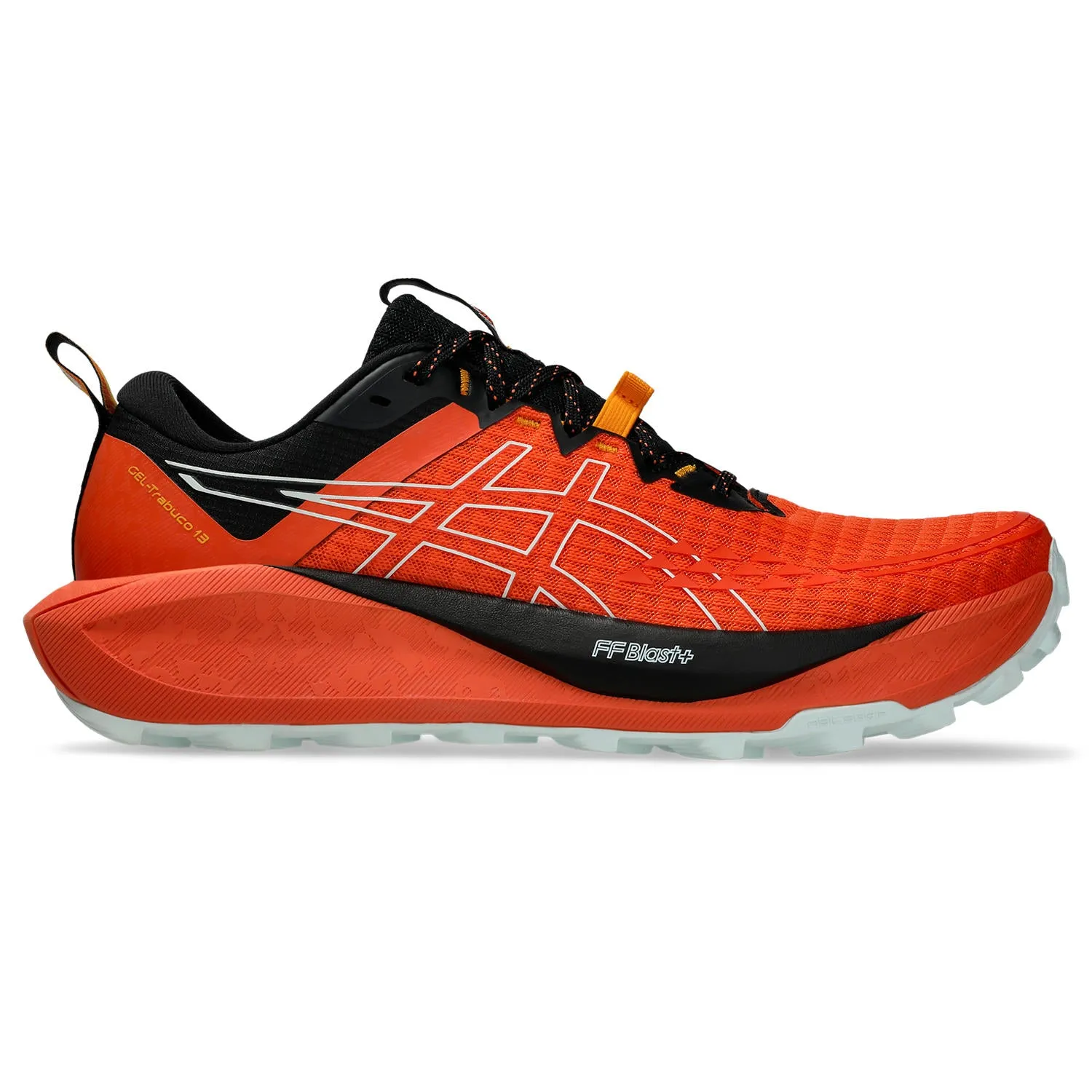 Z-trail Ev Sandals Asics Gel-Trabuco 13 Men's - Nova Orange/ Pure Aqua