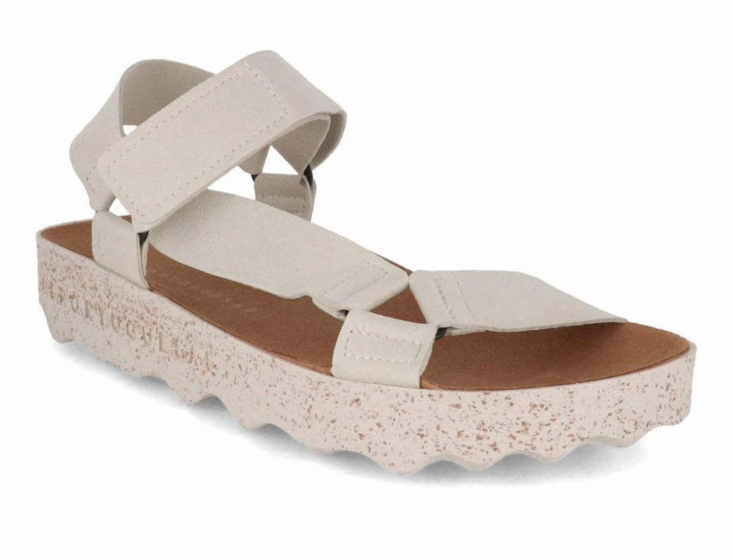 Sandals Antigua ASPORTUGUESAS Women Sandals 'City Line Clew', offwhite