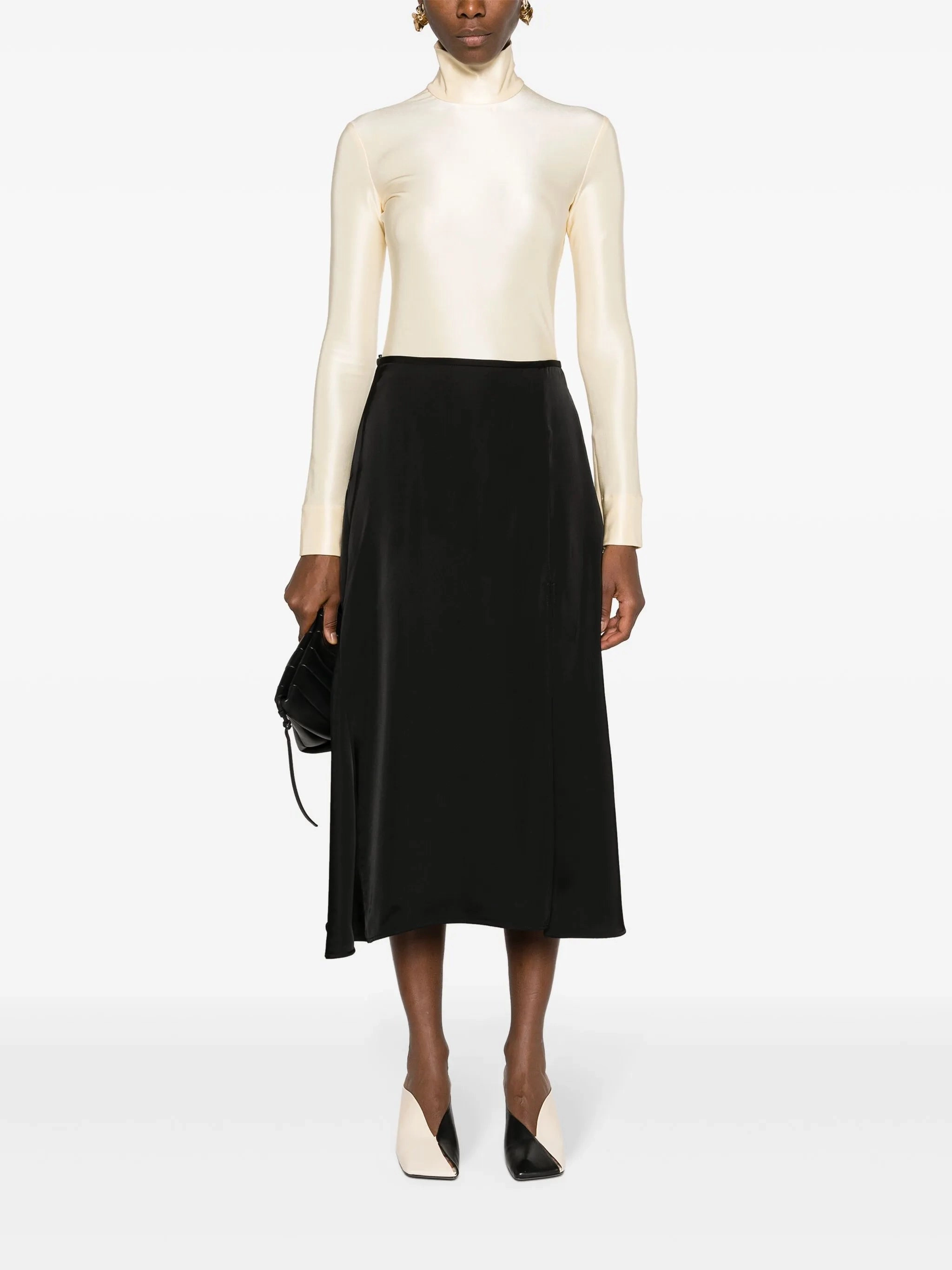 Off The Shoulder Dress Royal Wedding asymmetric midi skirt