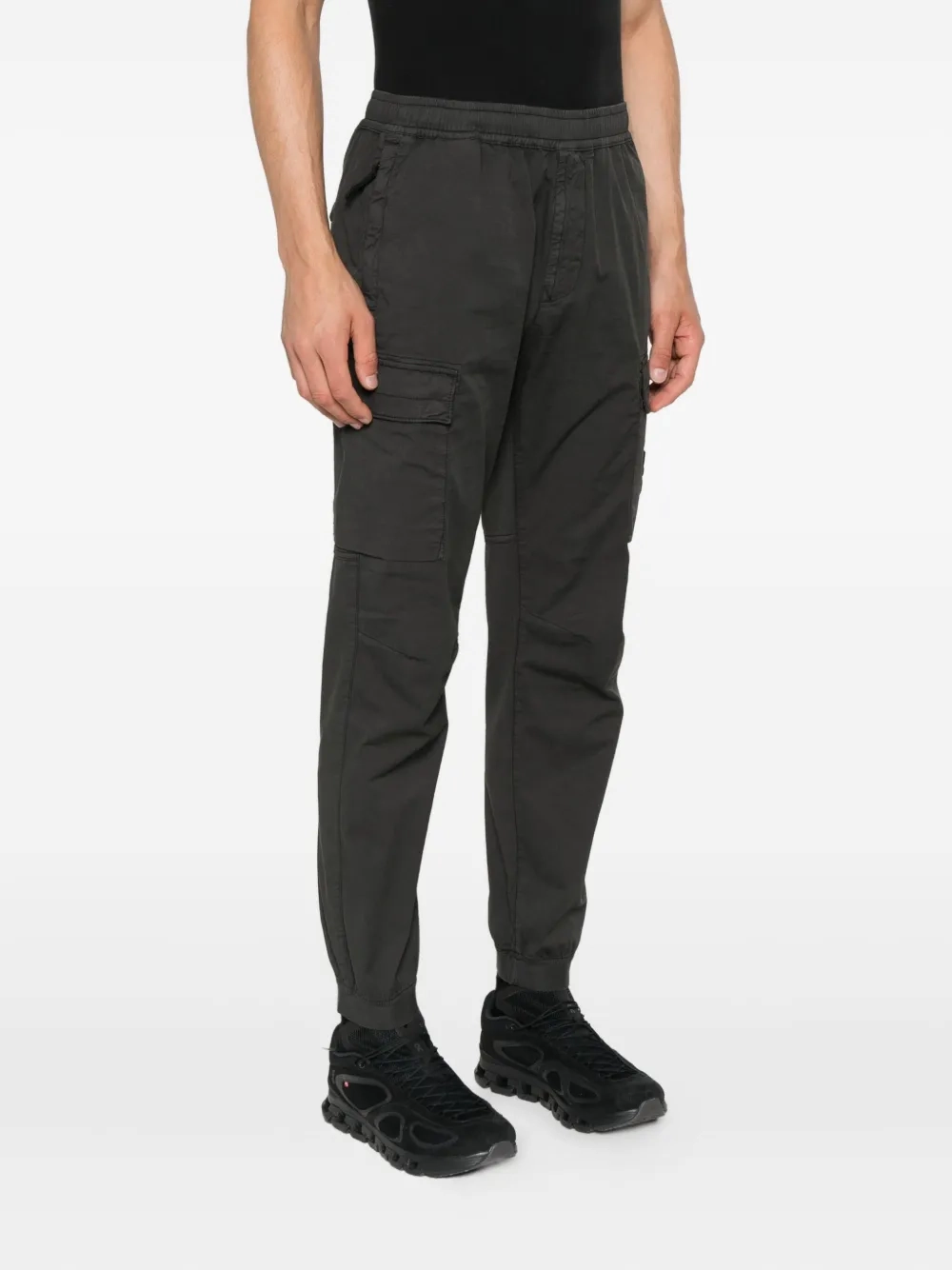 STONE ISLAND - Men Multi Pocket Cargo Trousers Outfits With Cargo Pants