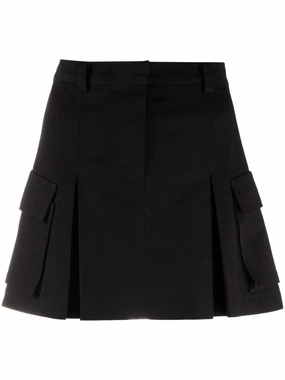 With Collar Dress Audrey cargo mini skirt