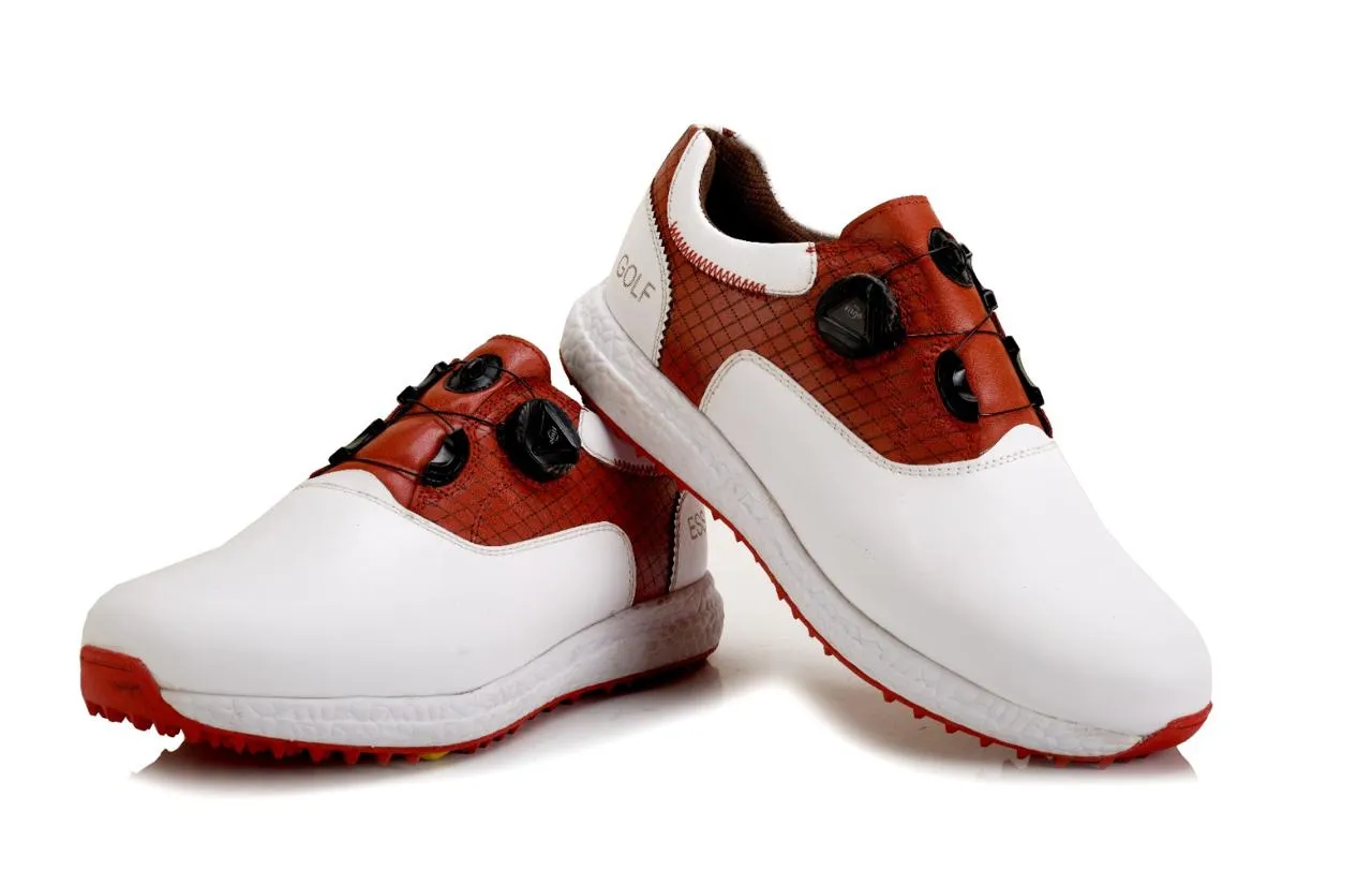 Austin Easy-Go White / Red-Golf Shoes Best Trail Running