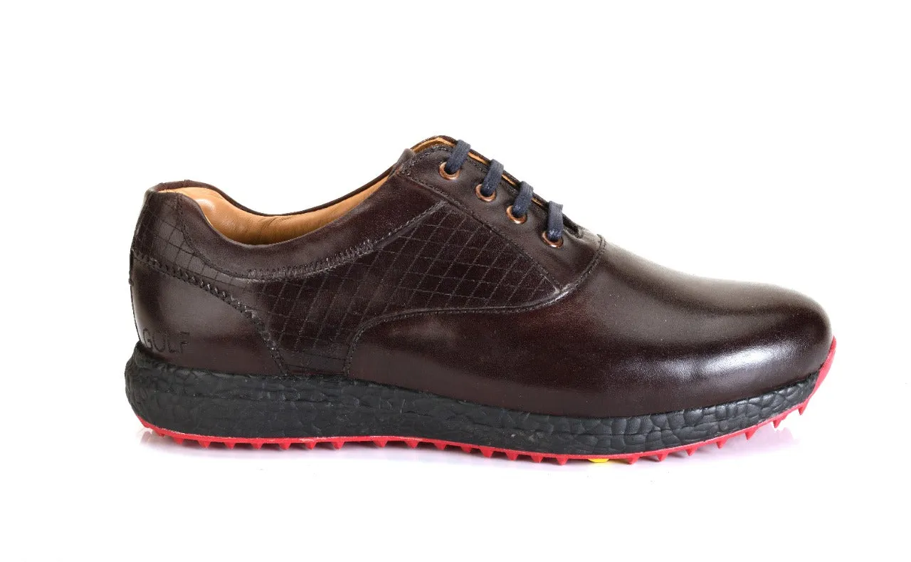 Austin Full Brown-Golf Shoes Waterproof Yard Shoes