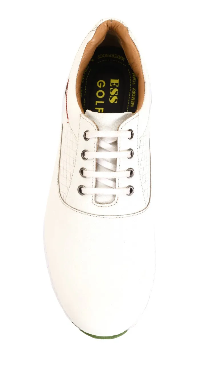 Austin Full White-Golf Shoes Barefoot Waterproof Shoes