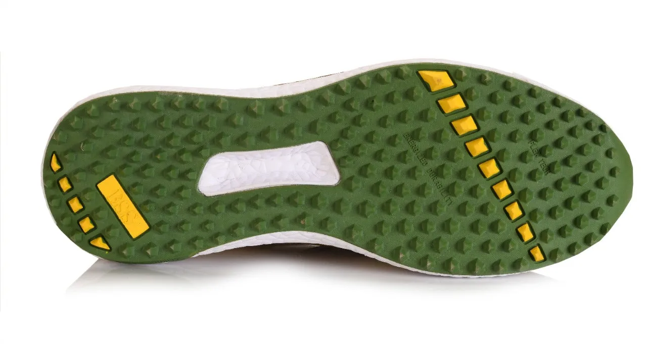 Explorer Waterproof Gravel Shoe Covers Austin White Yellow-Golf Shoes