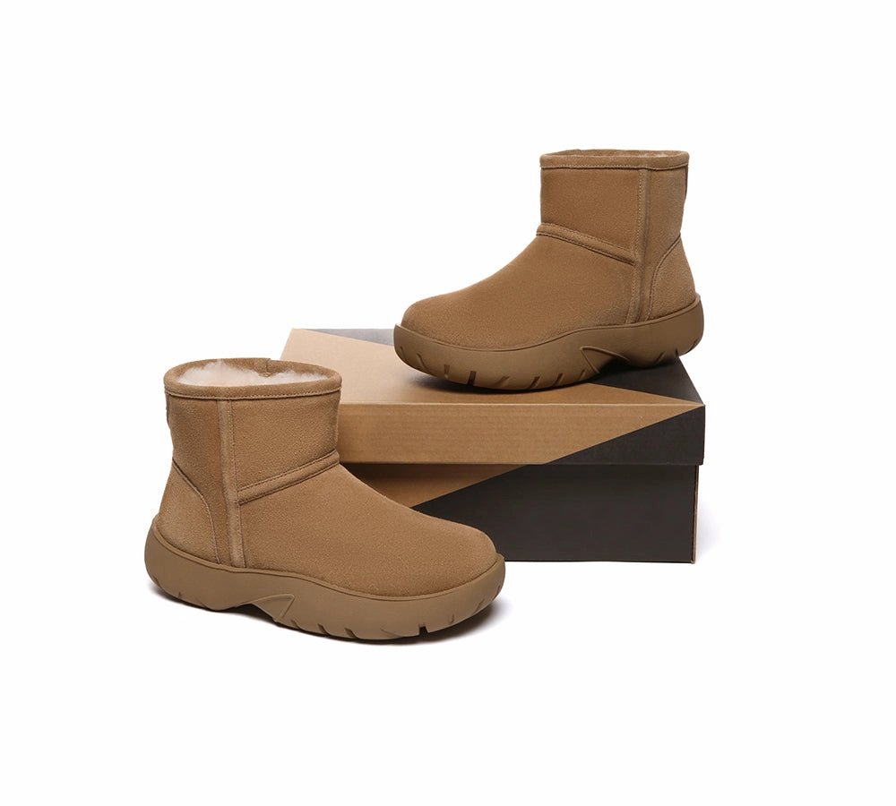 Classic Tall Boots Clearance AUSTRALIAN SHEPHERD UGG Boots Sheepskin Wool Ankle Chunky Mini Classic Salma