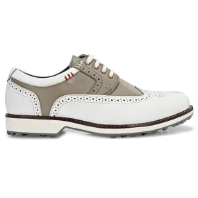 Axis White - Grey-Golf Shoes Pro Line Camper Waterproof Shoes