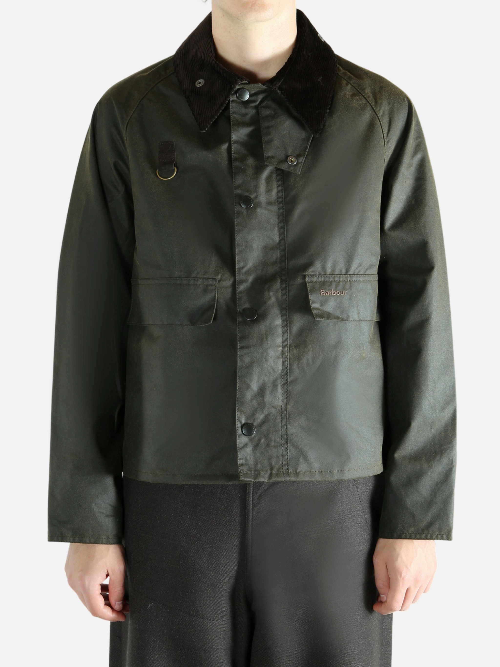 Gq Winter Coats BARBOUR - Men Spey Slim Waxed Jacket