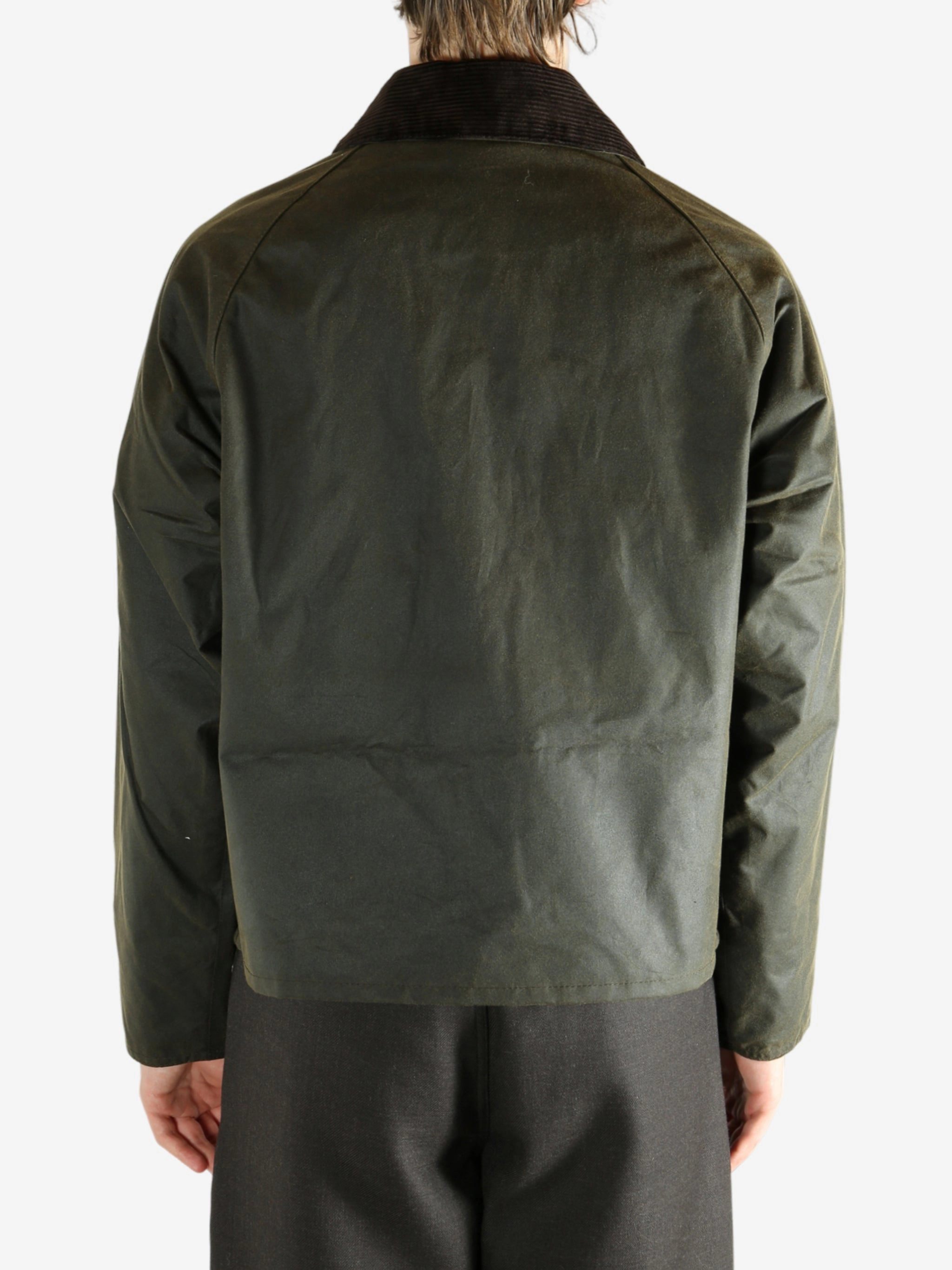 BARBOUR - Men Spey Slim Waxed Jacket Best Coats For Winter In New York